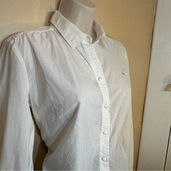 Lacoste White S-M Tunic button down - Picture 3 of 7